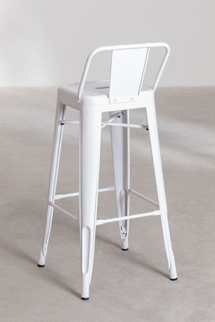 Pack 4 Taburete Tolix 66 Cm Blancas-1