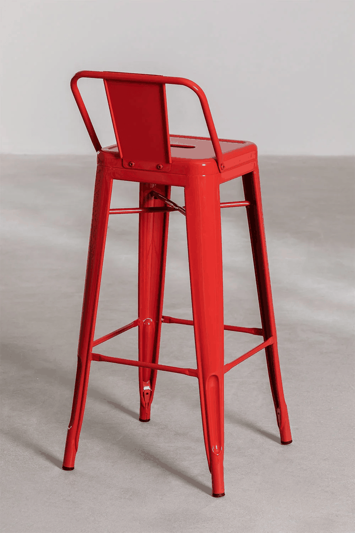 Pack 4 Taburete Tolix 77cm Rojas-1