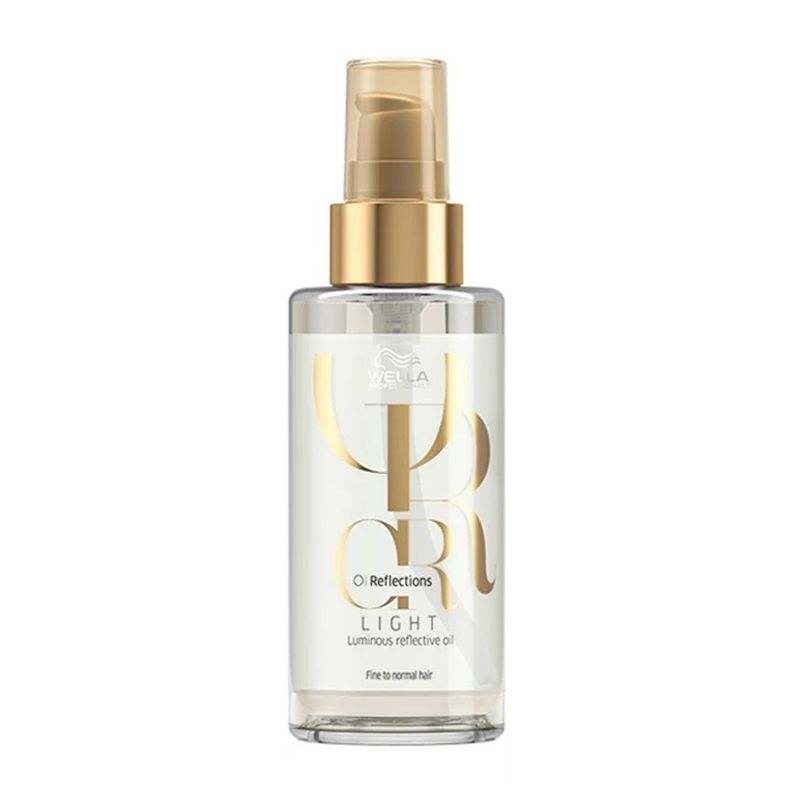 Aceite Wella Oil Reflections 100ml Realzador De Brillo Light