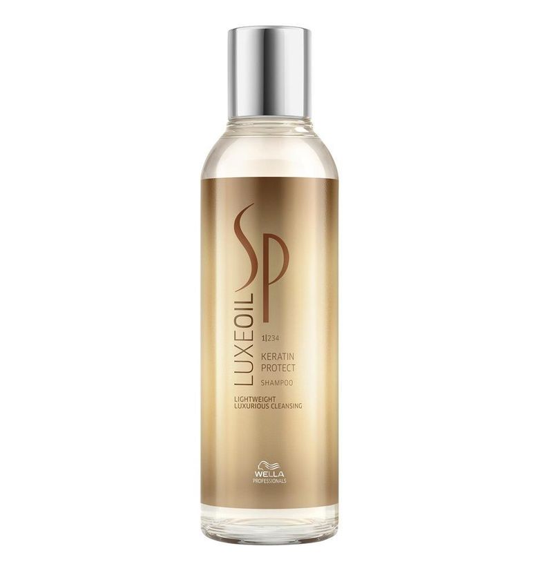 Shampoo Luxe Oil Wella 200ml Proteccion Keratina-0