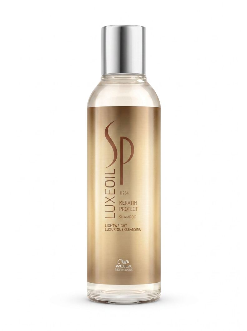 Shampoo Luxe Oil Wella 200ml Proteccion Keratina