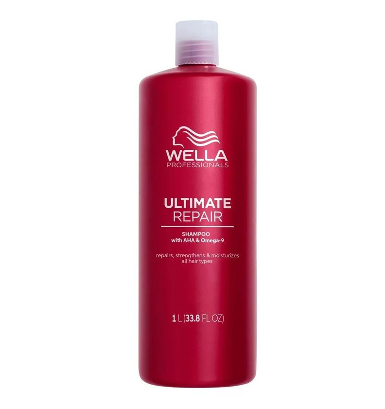 Shampoo Reparador Paso 1 Ultimate Repair Wella 1000ml