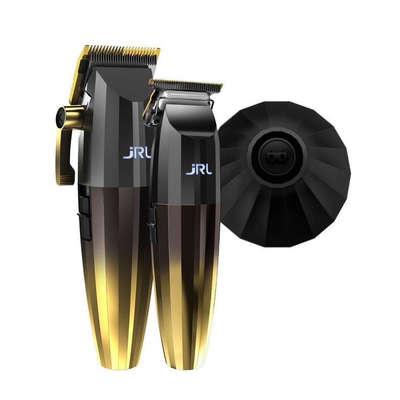 Kit Máquinas Clipper + Trimmer JRL Gold-0