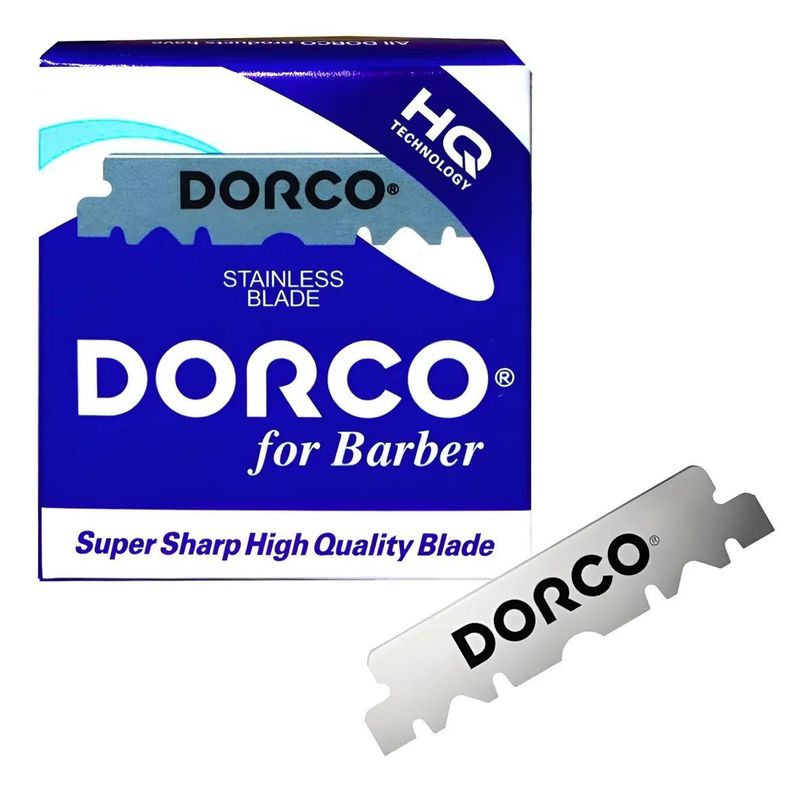 Hojilla Dorco a la mitad 100un Gris