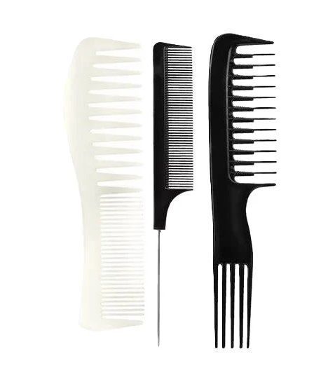 Peines Revlon Ionicos Negro Blanco