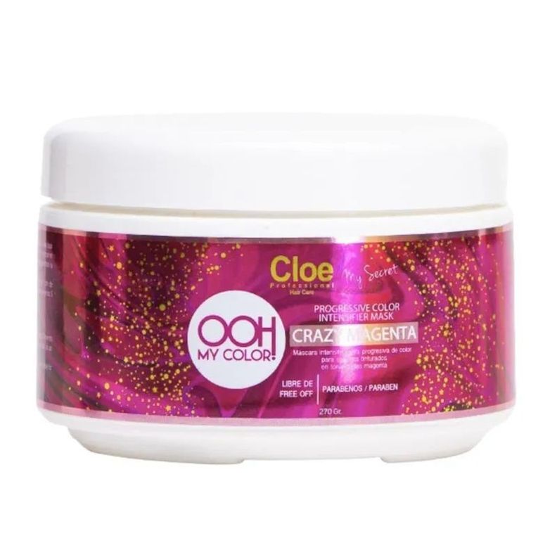 Tratamiento Cloe Ooh My Color Crazy Magenta 270gr Intensificador-0