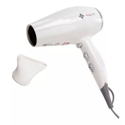 Secador De Pelo Ga.ma Italy 3d Therapy Diamond Ceramic Blanco 220v-1