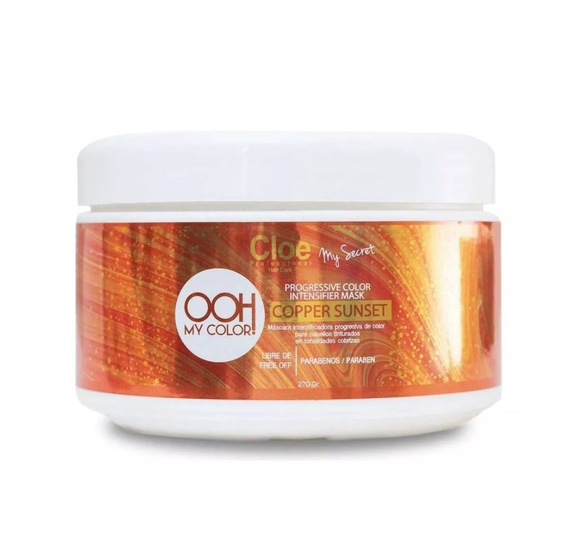 Tratamiento Cloe Ooh My Color Copper Sunset 270gr Intensificador-0