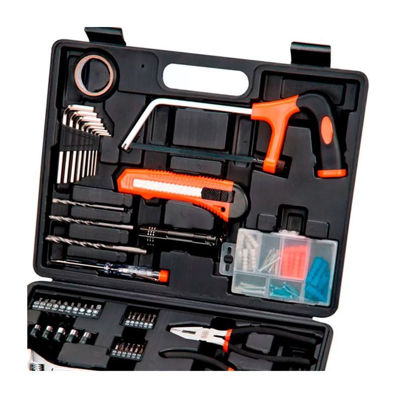 Set 107 Piezas Herramientas Manuales Black+decker Bmt107c-la-1