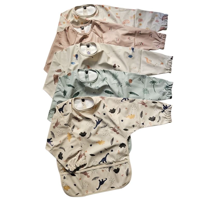 Babero Impermeable Manga Larga-1