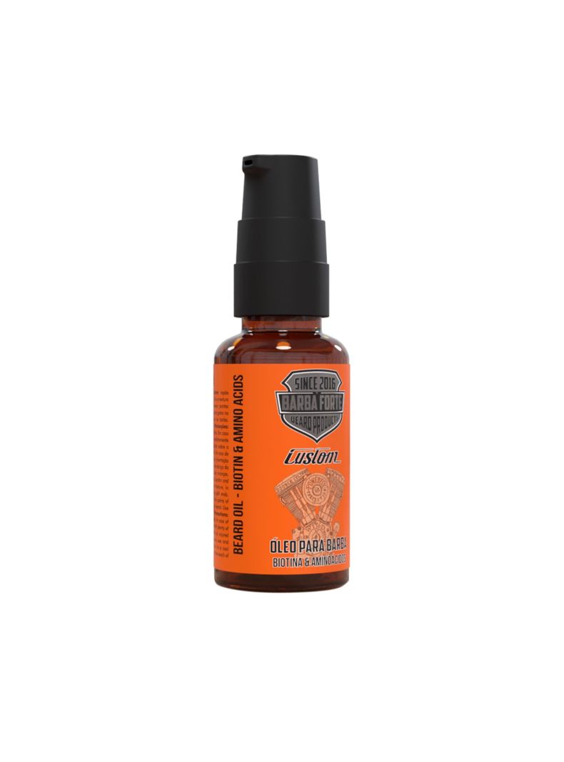 Aceite de Crecimiento Barba Forte Custom 30 ml-2