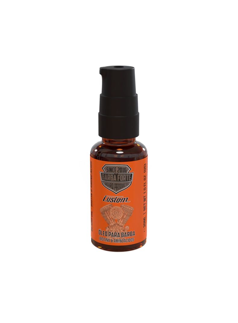 Aceite de Crecimiento Barba Forte Custom 30 ml-1