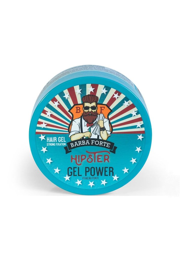 Gel Modelador Barba Forte Hipster 200 gr-0