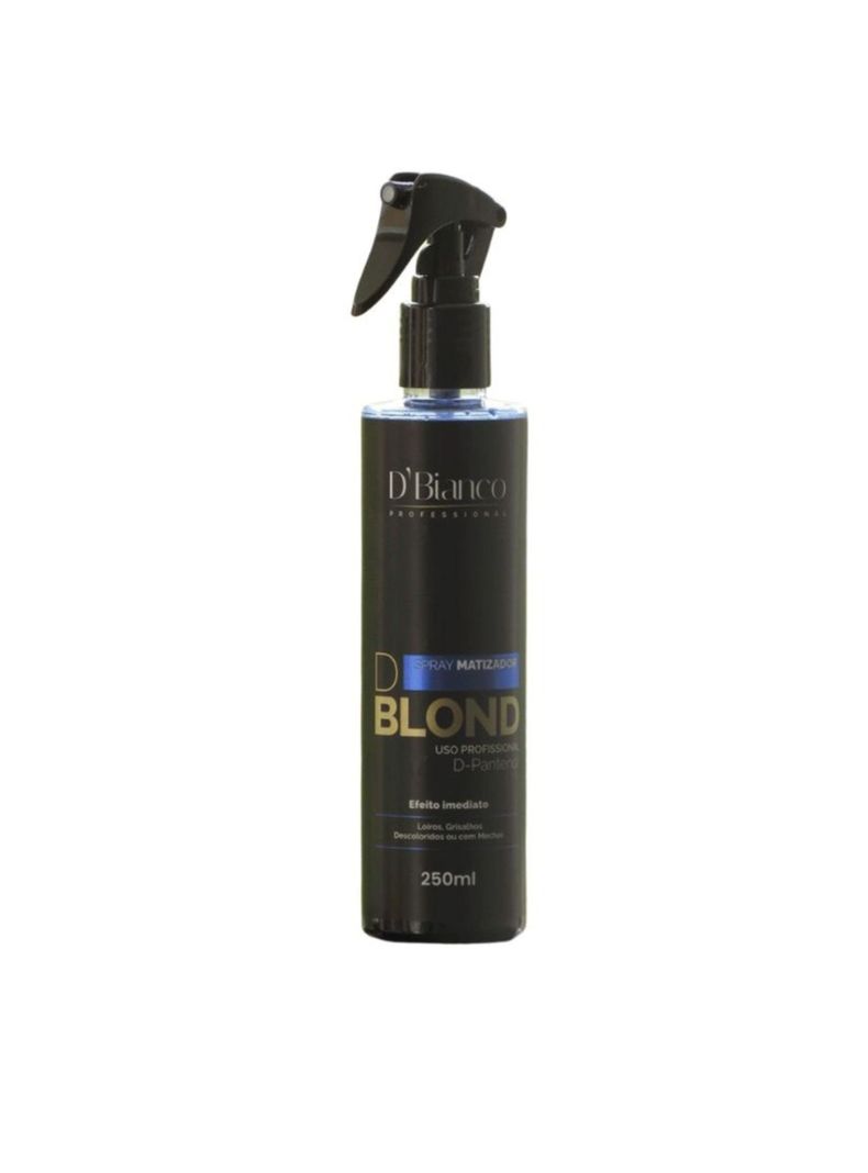 Spray Matizador D Blond DBianco 250 Ml Negro