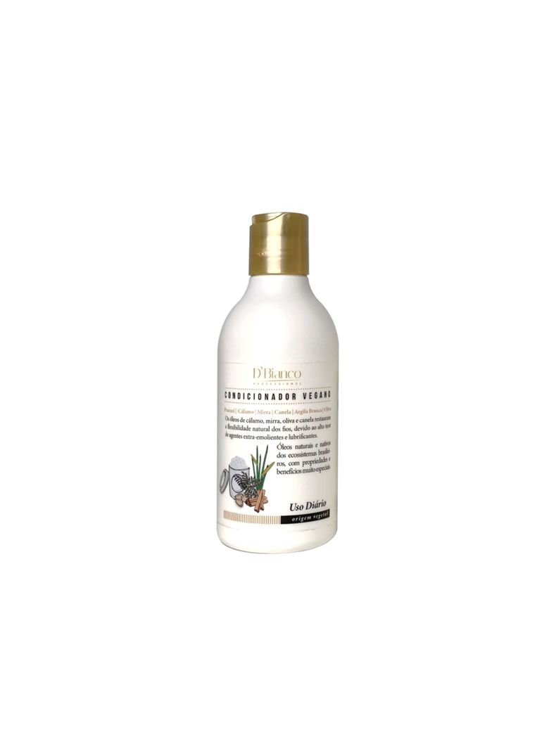 Acondicionador Hidratante Vegano DBianco 300 Ml Blanco