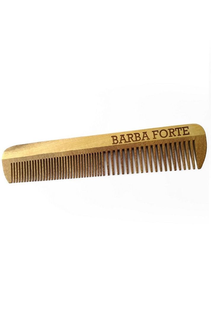 Peine de Madera Barba Forte 14 cm-0