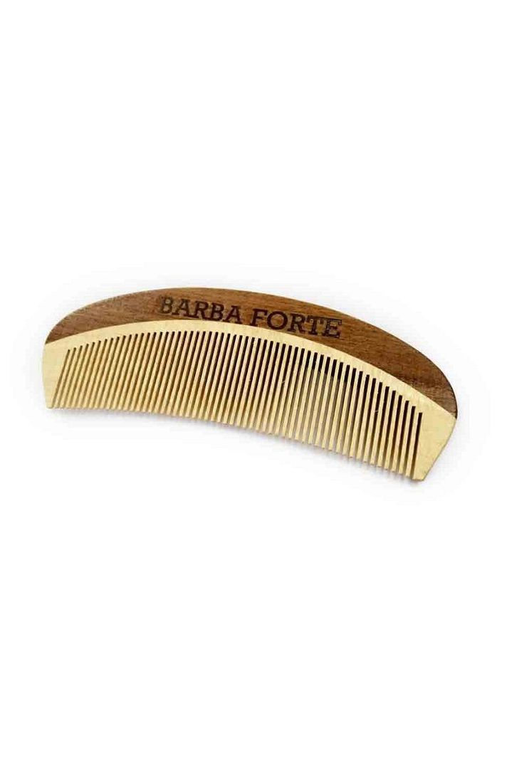 Peine de Madera Barba Forte Fino12 cm-0