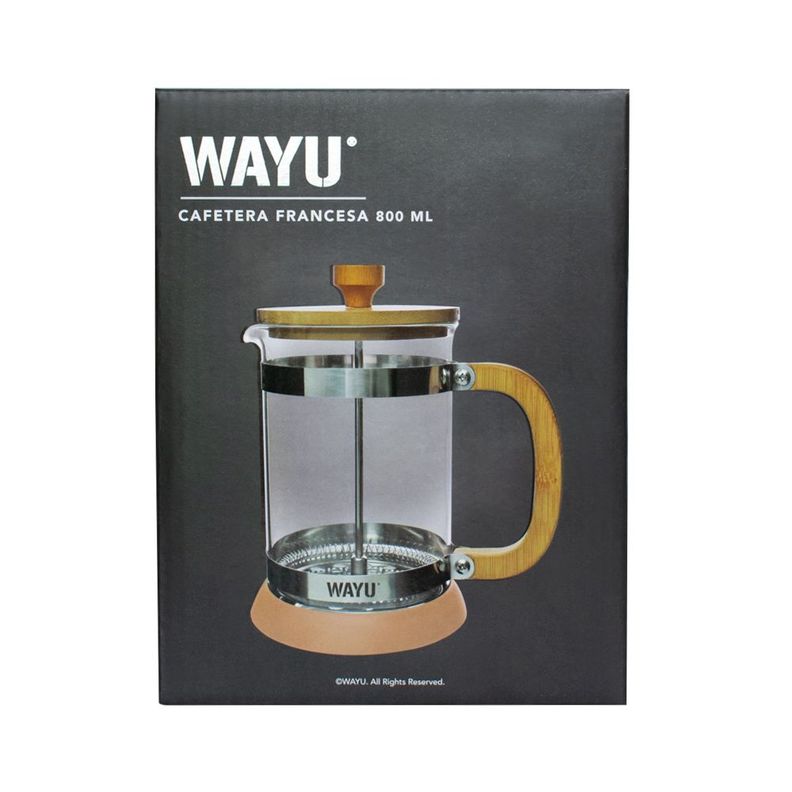 Cafetera Prensa Francesa Wayu-3