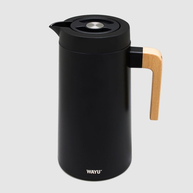 Jarra Metalica 1.0L Wayu Negro
