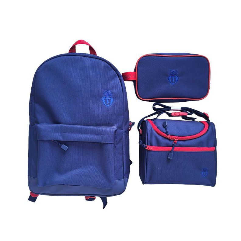 Pack Escolar U De Chile Fanatikos Azul