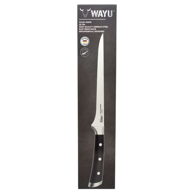 Cuchillo Filetero Wayu 20 Cm Wayu  - Fillet Knife 8"-1