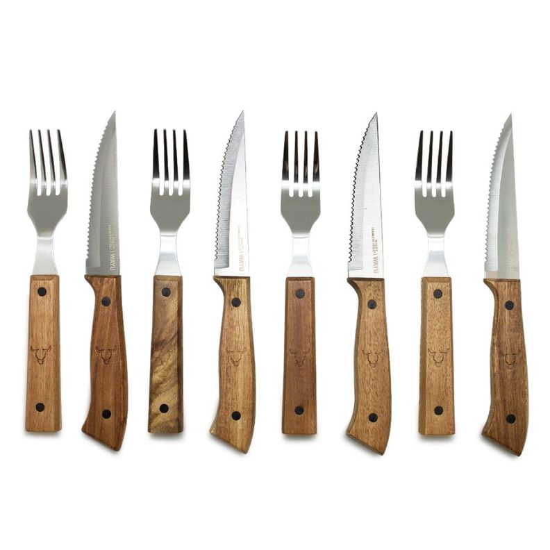 Set Cuchillos Y Tenedores Prm 8 Pcs Wayu-0