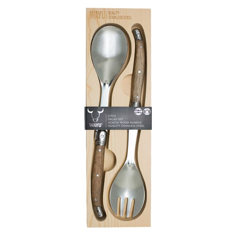 Set Cucharas Ensaladas 2 Pcs Wayu-0