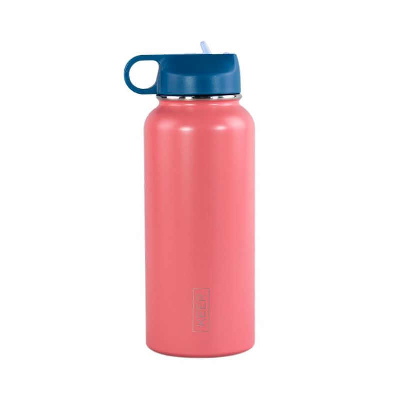 BOTELLA INSULADA 1L FLASK KEEP CORAL Rosado