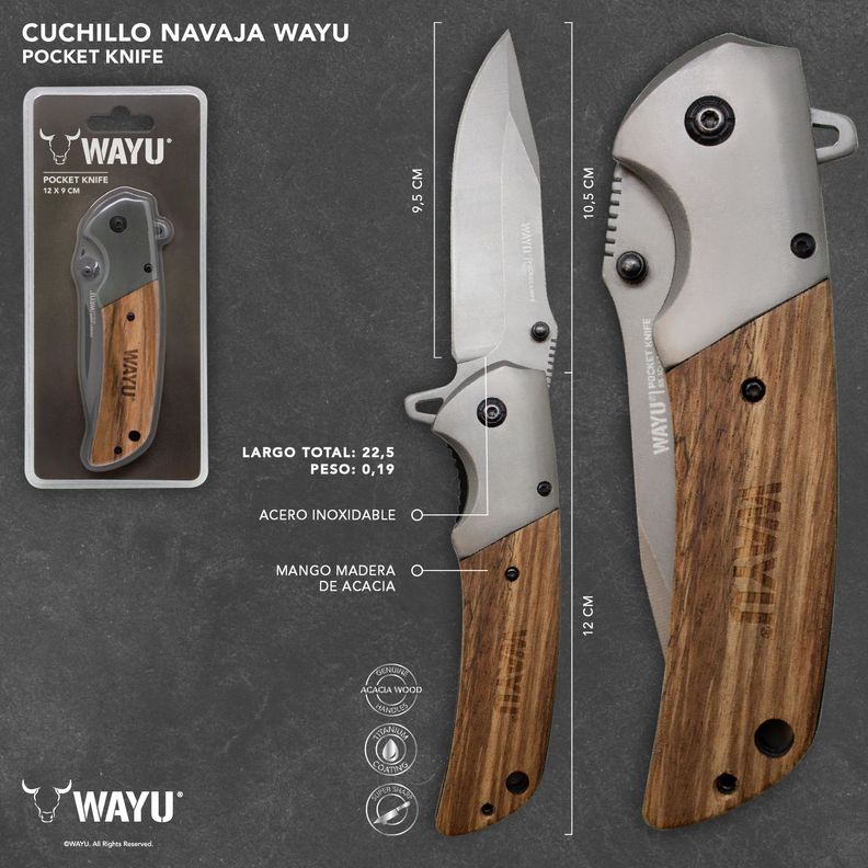 Cuchillo Navaja Wayu-4