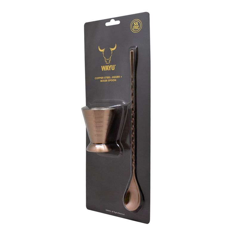 Set Medidor + Cuchara Copper Line Wayu-3