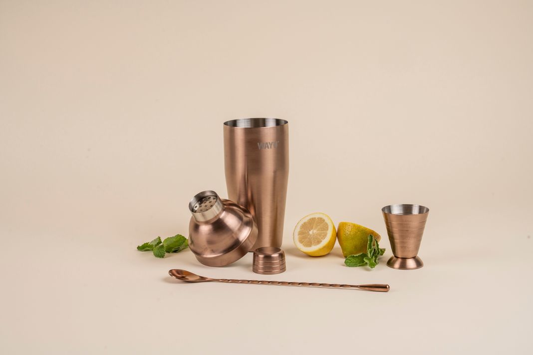 Set Medidor + Cuchara Copper Line Wayu-2