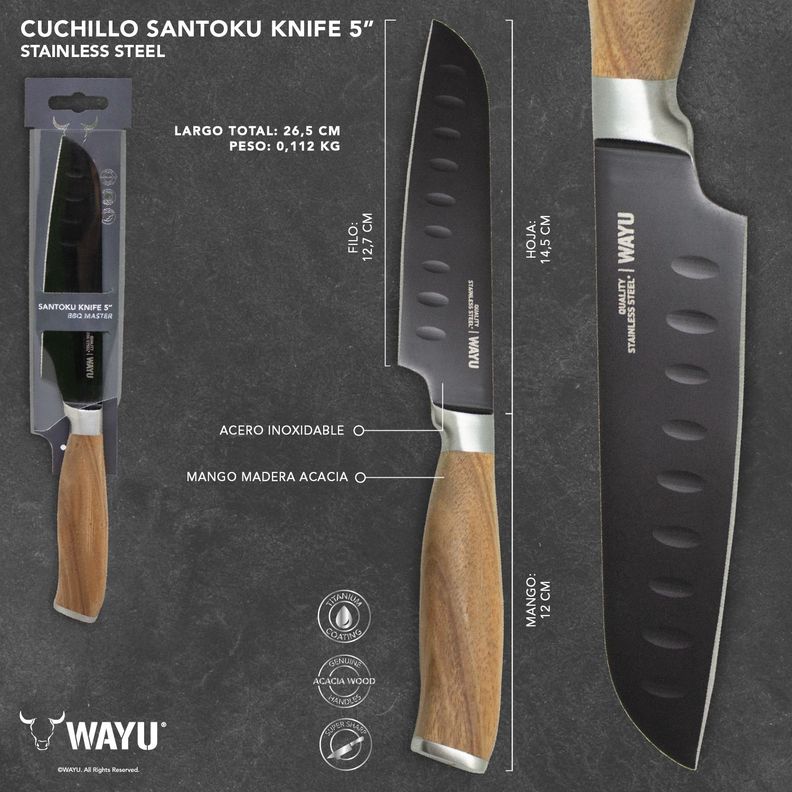 Cuchillo Santoku-3