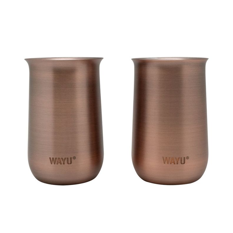 Set 2 Vasos Aperitivo Copper Line Wayu-0