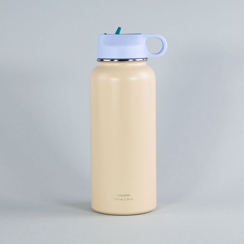 BOTELLA INSULADA 1L FLASK KEEP NUDE Naranjo