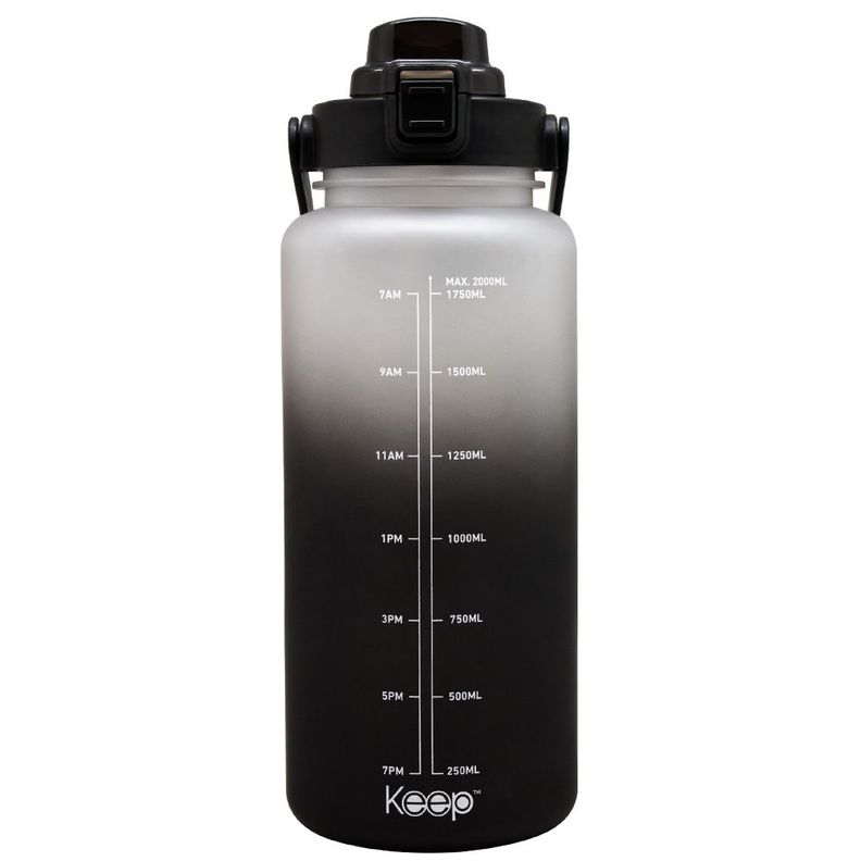 BOTELLA DAILY 2L KEEP - NEGRO
