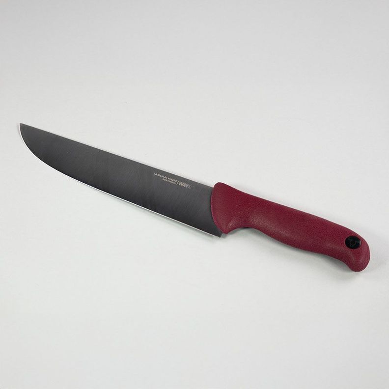Cuchillo Samurai 9"" Wayu Rojo