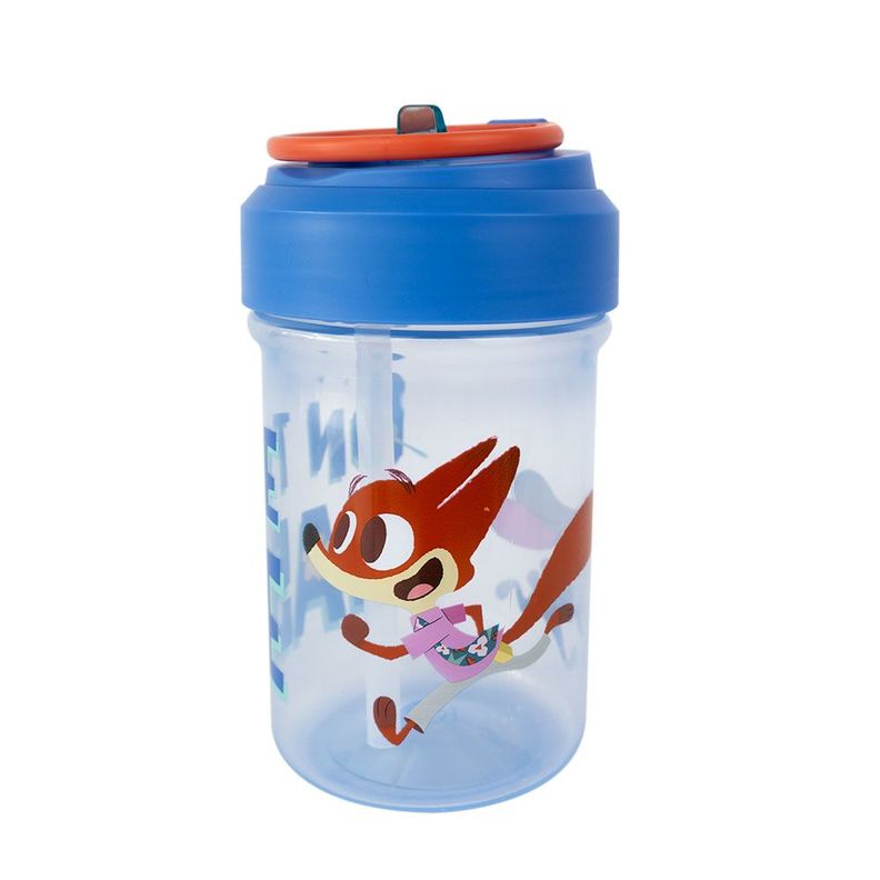 Botella Aro 500ml Zootopia Azul
