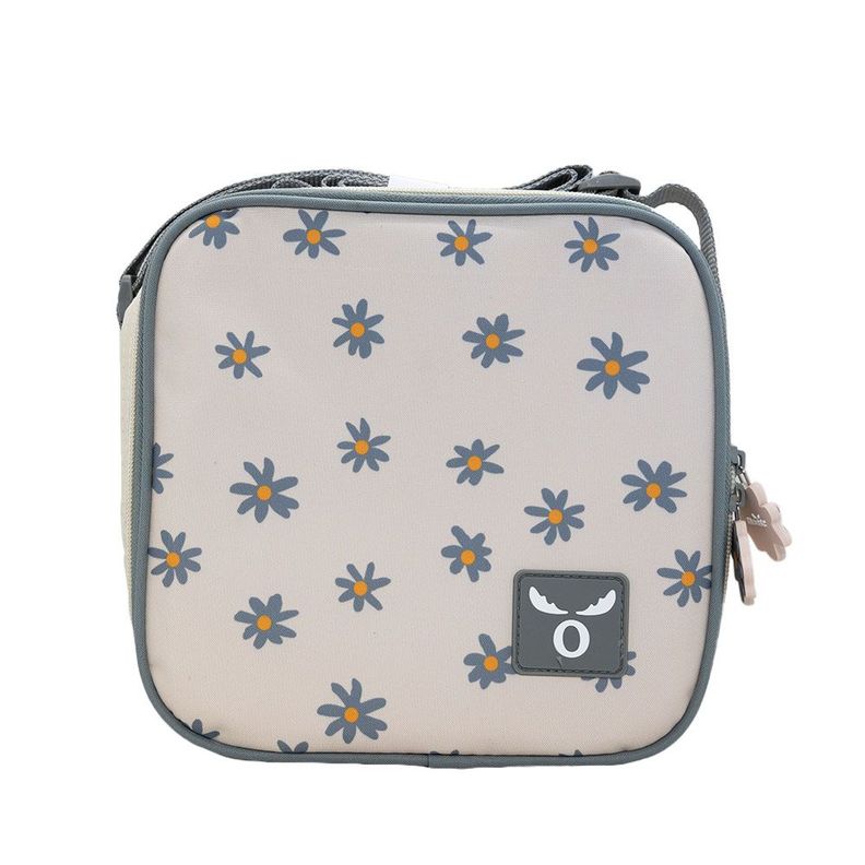 Lonchera Kids Flowers Moose Blanco