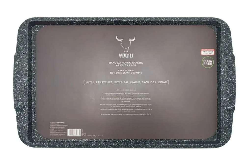 Bandeja Horno Antiadherente Granite Wayu-2