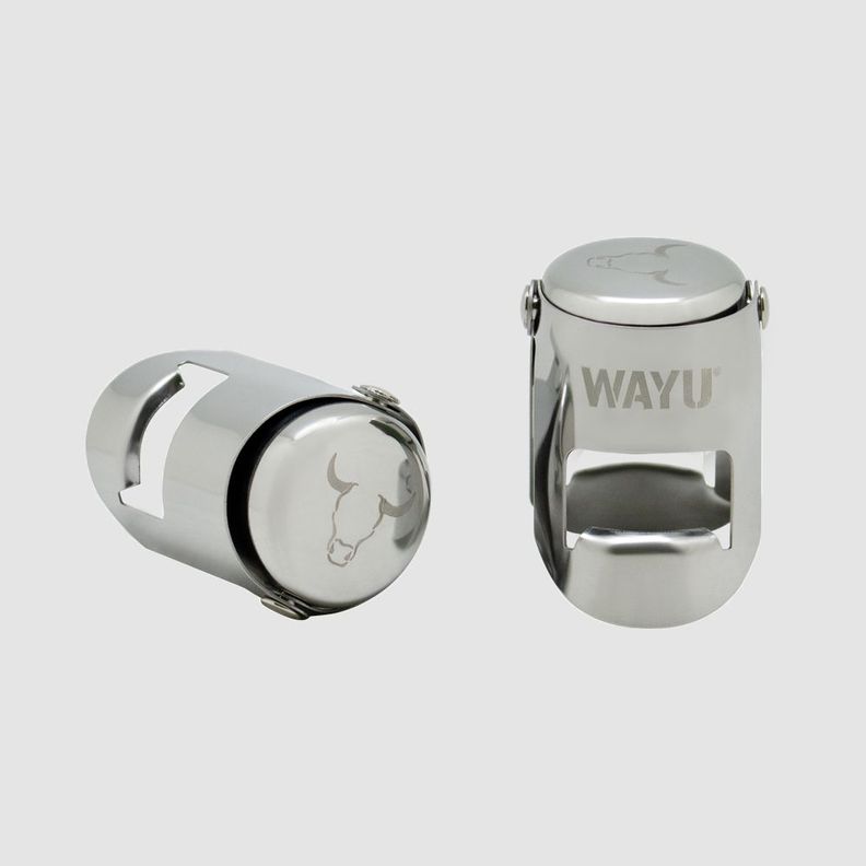 Set 2 Tapones Espumante Champagne Wayu