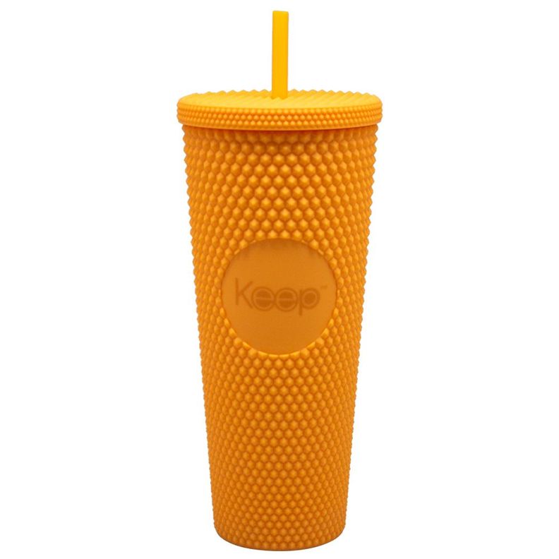 Vaso Tumbler Venti Bombilla Keep - NARANJA Naranjo