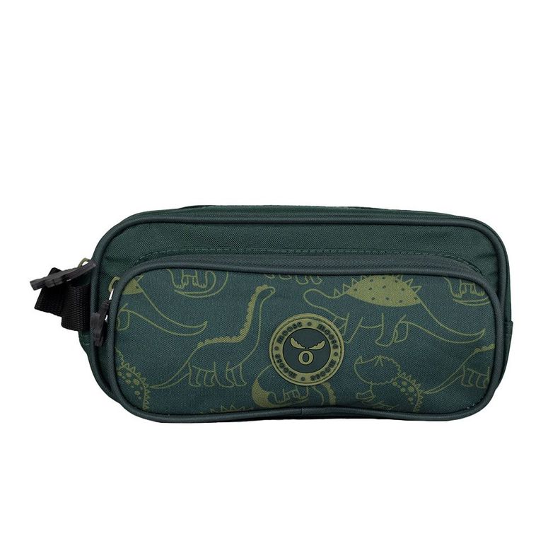 ESTUCHE BOLSILLOS KIDS DINOSAUR MOOSE Verde