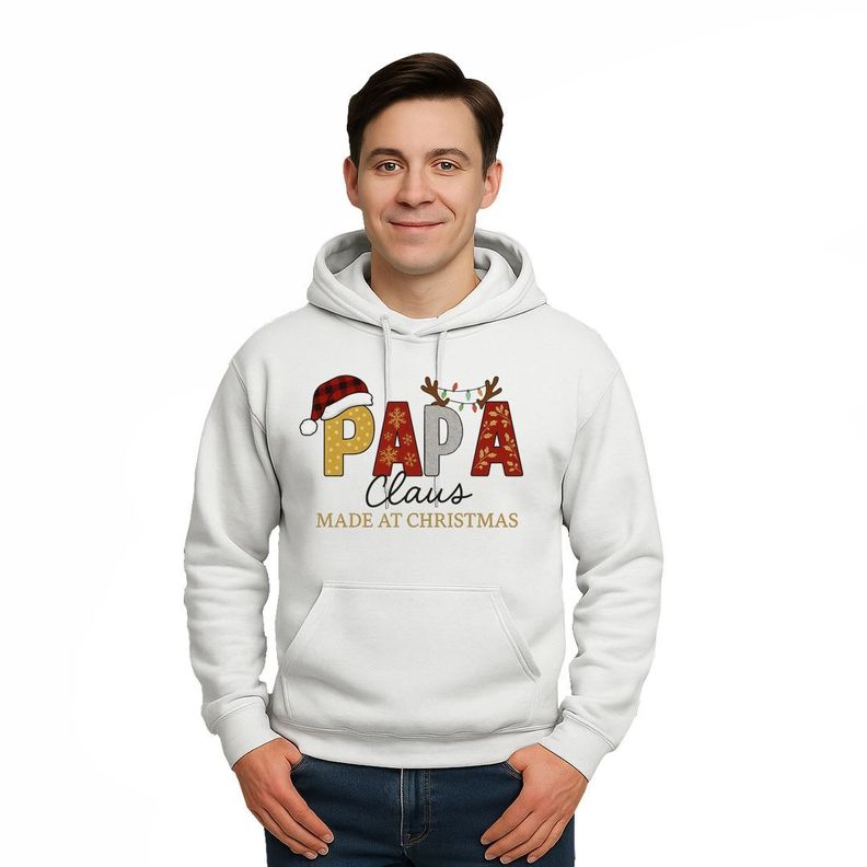 Polerón Navidad Canguro Algodón Nv17