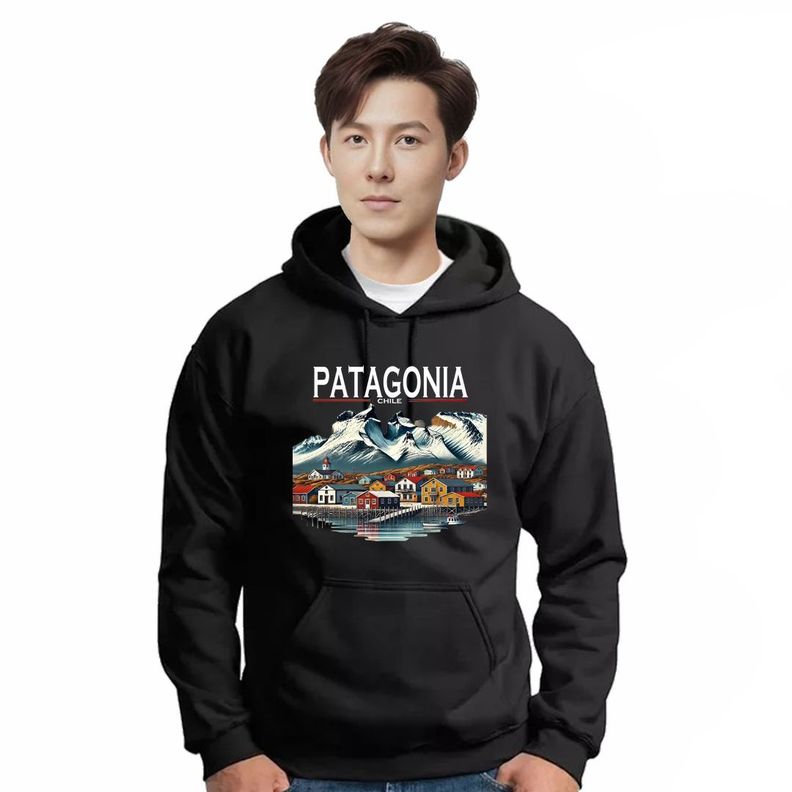 Polerón Hombre Canguro Algodón Chile COD4