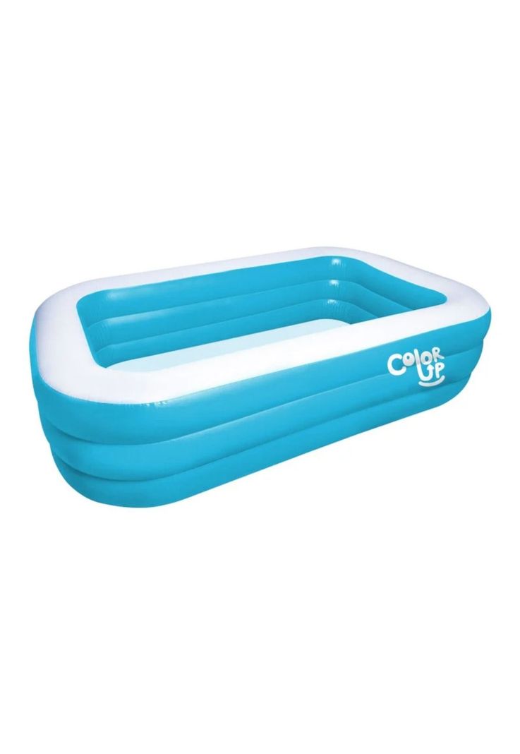 Piscina Inflable Infantil Azul 210x150x60 CM-1