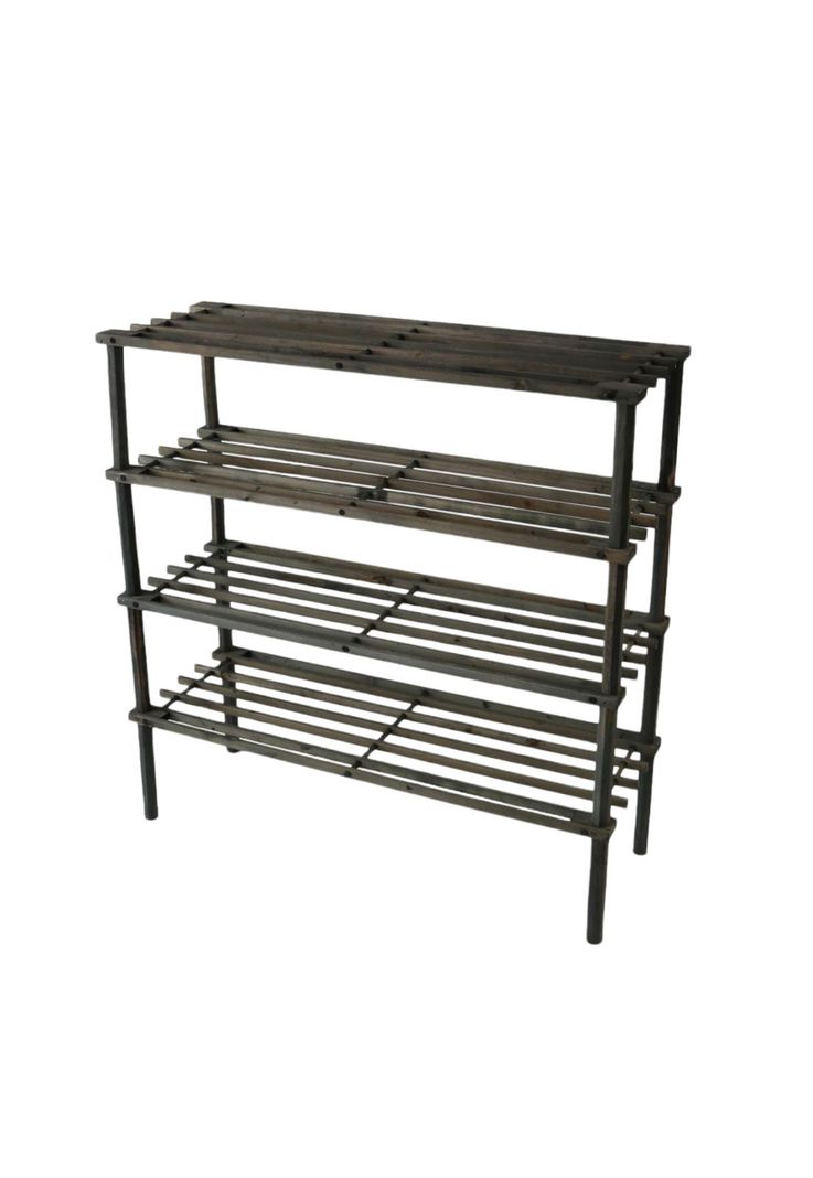 Zapatero Organizador Madera 4 Niveles 67x63x26 CM Caoba-0