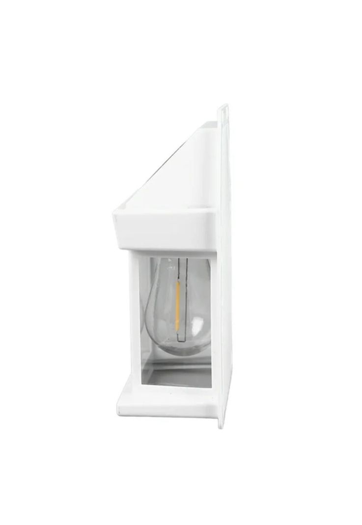 Farol Foco Solar Pared Sensor Movimiento 3.2 V Luz Cálida Blanco-1