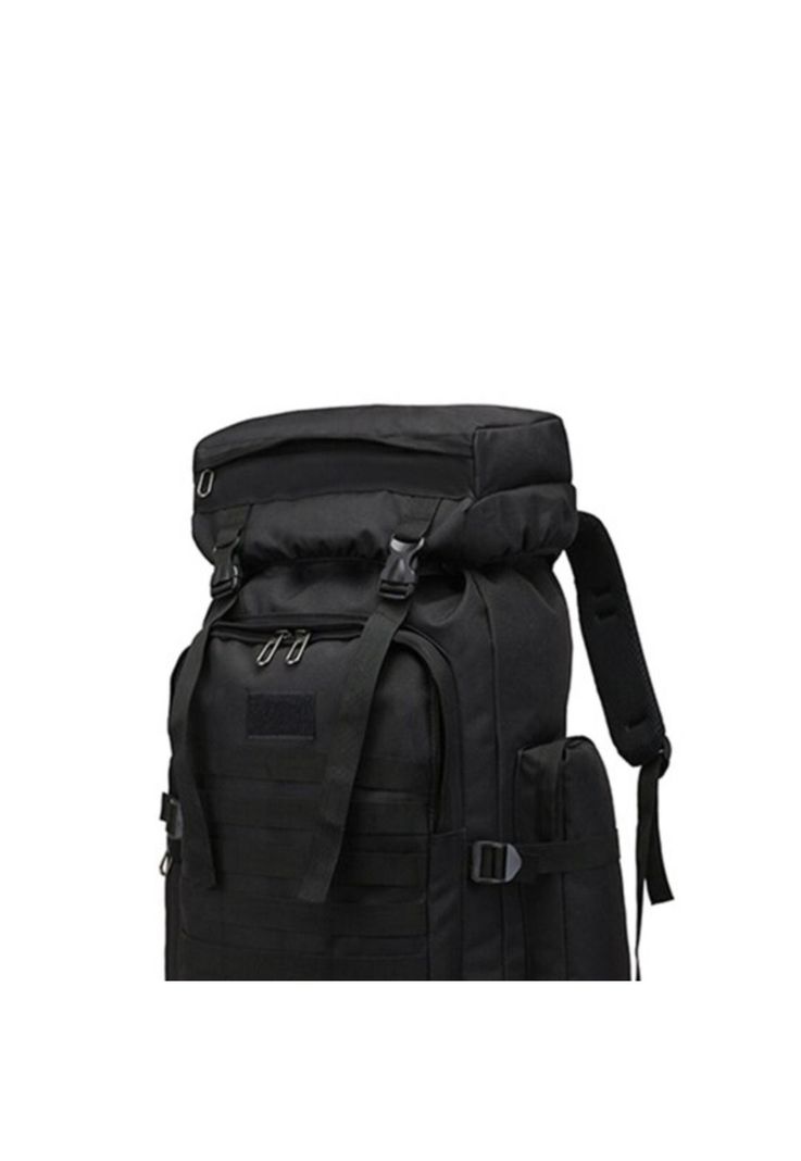 Mochila Táctica Camping Trekking Senderismo 80 L Negro-1