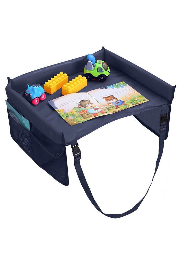 Mesa Viaje Infantil Automóvil Azul-0