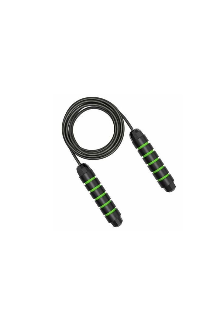 Cuerda Saltar Cardio Crossfit Deporte Verde-0
